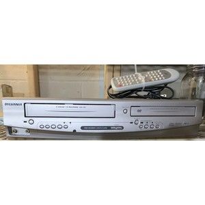Sylvania DVC840F DVD VCR Combo Player 4-Head HiFi VHS Recorder w/ Remote Tested